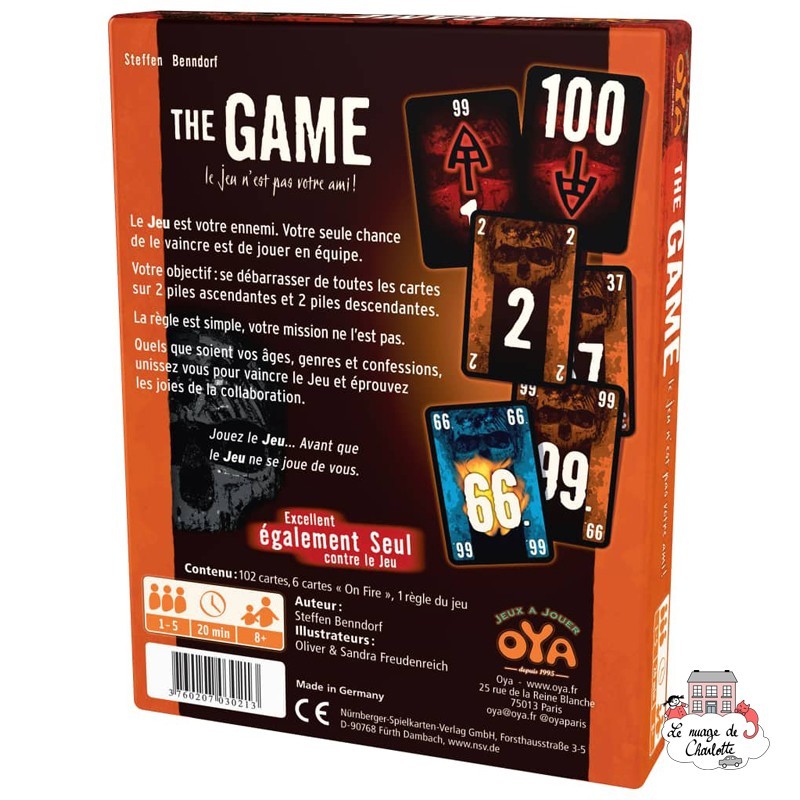 The Game - OYA-00347 - Oya - Board Games - Le Nuage de Charlotte