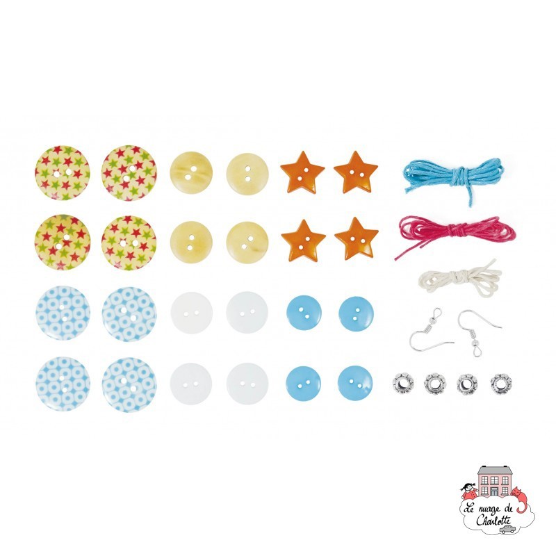 Be Teens - Button Jewellery - BUK-BE301 - Buki - Creative boxes - Le Nuage de Charlotte