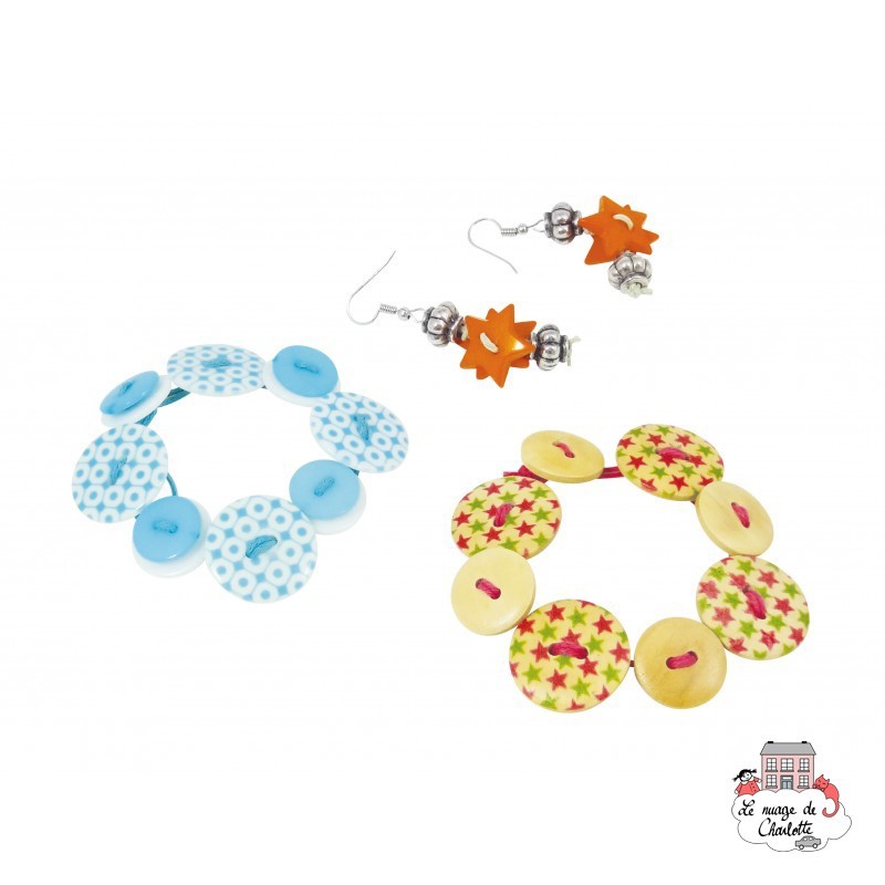 Be Teens - Button Jewellery - BUK-BE301 - Buki - Creative boxes - Le Nuage de Charlotte