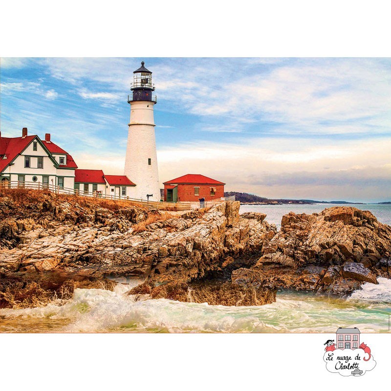 Rocky Lighthouse - EDU-17978 - Educa Borras - Puzzles - Le Nuage de Charlotte