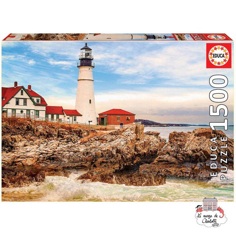 Rocky Lighthouse - EDU-17978 - Educa Borras - Puzzles - Le Nuage de Charlotte