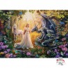 Dragon, princesse et licorne - EDU-17696 - Educa Borras - Puzzles pour les plus grands - Le Nuage de Charlotte