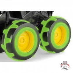 John Deere Monster Treads Tracteur Roues Lightning - TOM-46434 - Tomy - Voitures, camions, etc. - Le Nuage de Charlotte