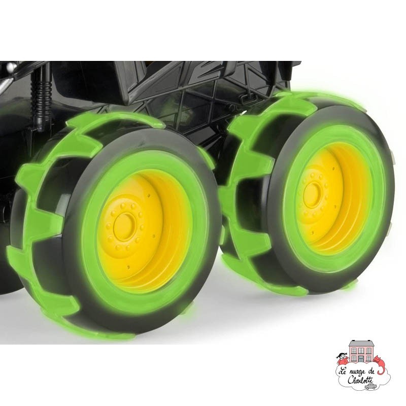 John Deere Monster Treads Tracteur Roues Lightning - TOM-46434 - Tomy - Voitures, camions, etc. - Le Nuage de Charlotte