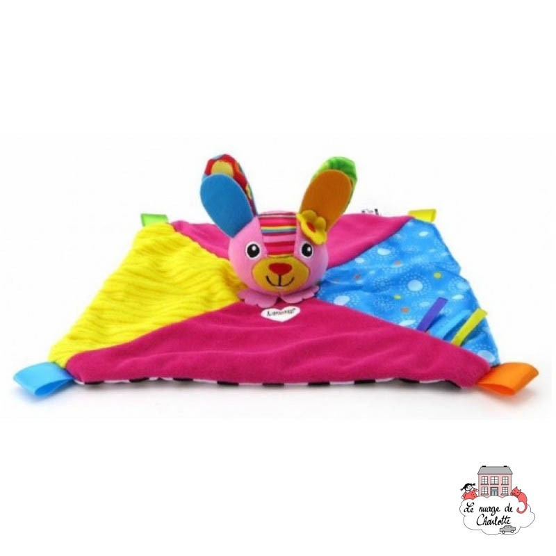 Lamaze Bella the Bunny Blankie - TOM-LC27624 - Tomy - Rattles - Le Nuage de Charlotte