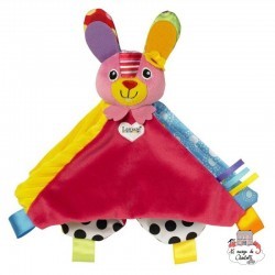 Lamaze Bella the Bunny Blankie - TOM-LC27624 - Tomy - Rattles - Le Nuage de Charlotte