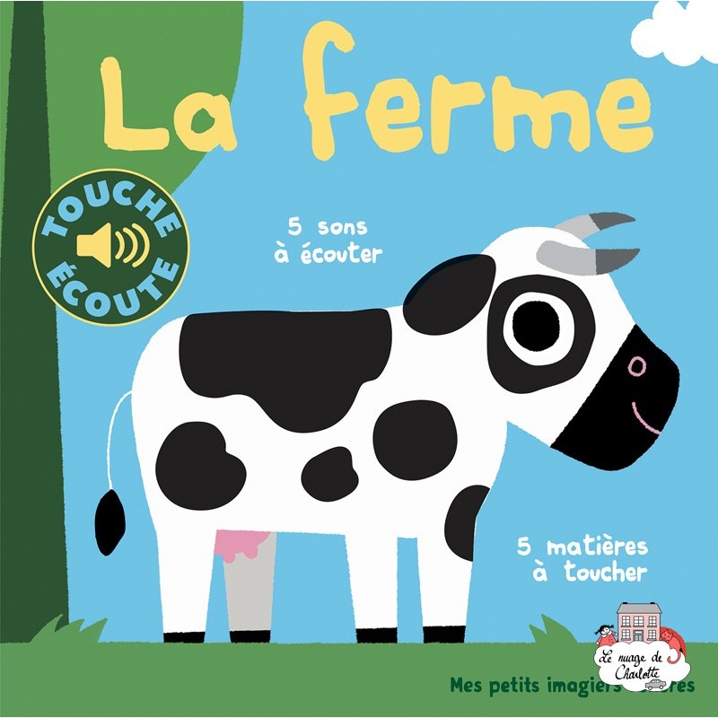 Mes petits imagiers sonores - La ferme - GAL-9782075101851 - Gallimard Jeunesse - Imagiers et éveil - Le Nuage de Charlotte