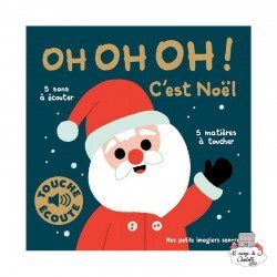 Mes petits imagiers sonores - Oh oh oh ! C'est Noël - GAL-9782075144087 - Gallimard Jeunesse - Preschool - Le Nuage de Charlotte