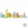 Safari Animal Building Blocks - BIG-BB081 - Bigjigs - Wooden blocks and boards - Le Nuage de Charlotte