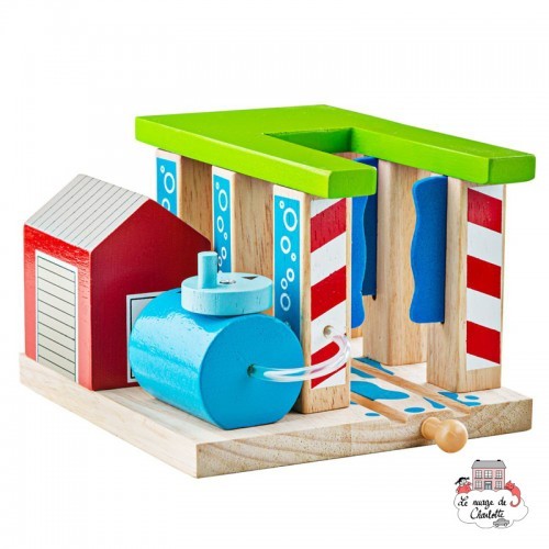 Train Washer - BIG-BJT250 - Bigjigs - Wooden Railway and Trains - Le Nuage de Charlotte