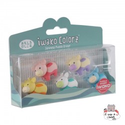 iwako Cow Colorz - IWA-GLB004 - Iwako - Erasers - Le Nuage de Charlotte