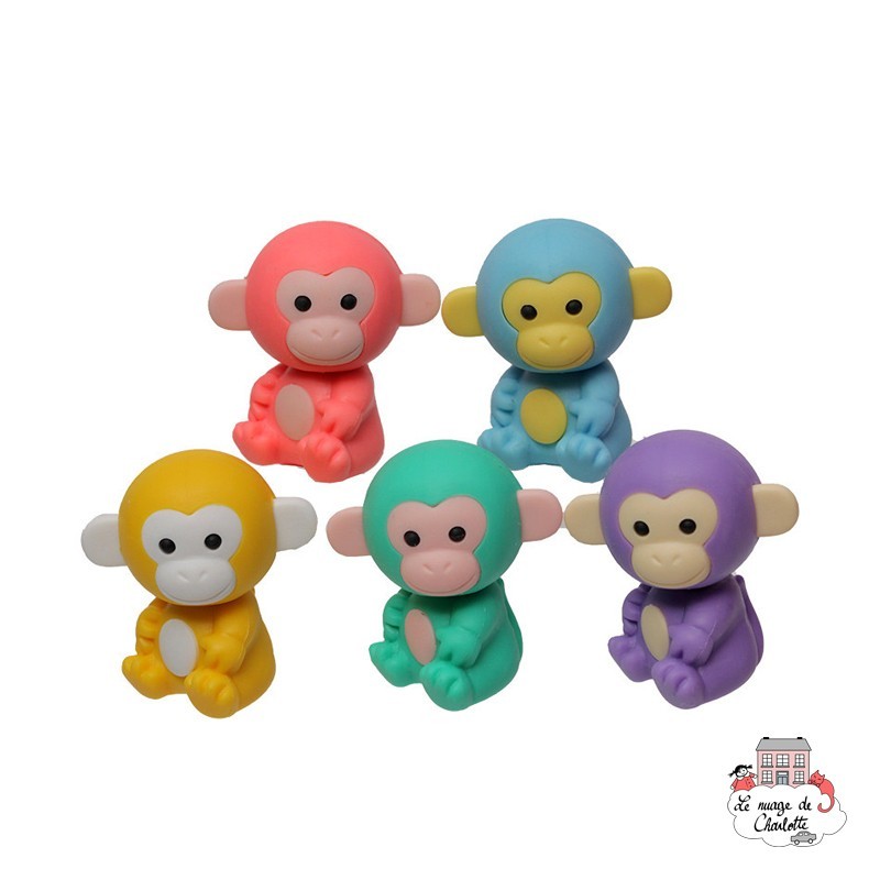 iwako Monkey Colorz - IWA-GLB005 - Iwako - Erasers - Le Nuage de Charlotte