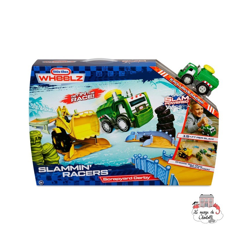 Wheelz Slammin' Racers™ Derby de la casse - LTS-646980E4C - Little Tikes - Voitures, camions, etc. - Le Nuage de Charlotte