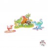 Dinosaur Island - Le Bain du Saurus - TTE-6-1515 - Tiger Tribe - Jeux d'eau - Le Nuage de Charlotte