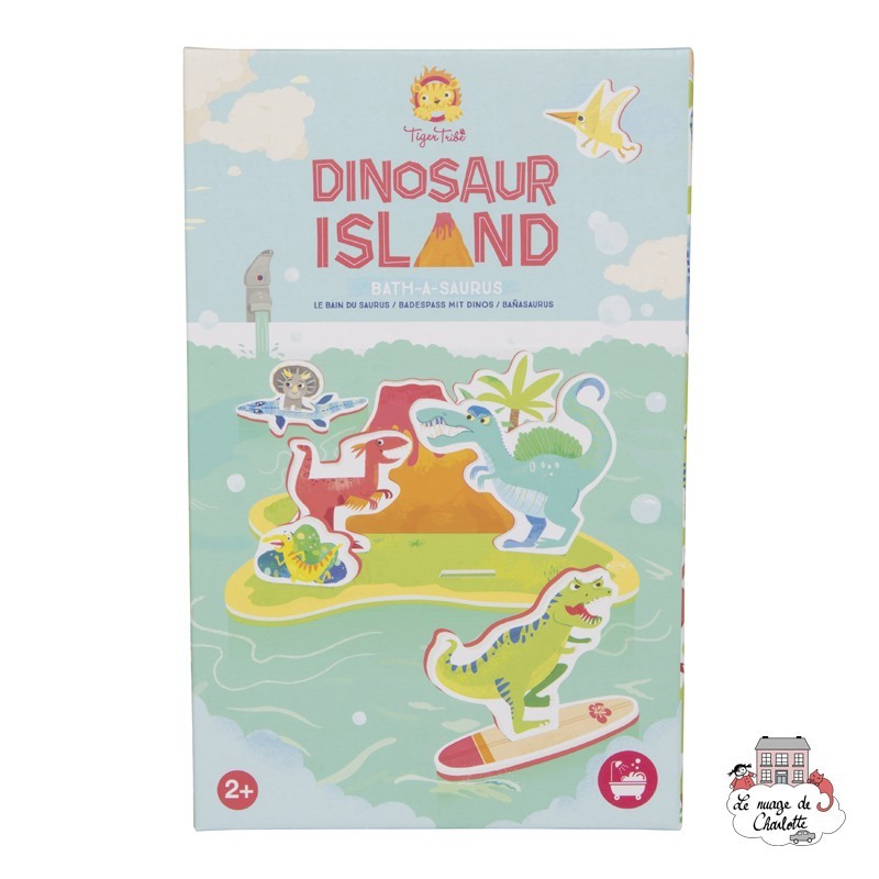 Dinosaur Island - Le Bain du Saurus - TTE-6-1515 - Tiger Tribe - Jeux d'eau - Le Nuage de Charlotte