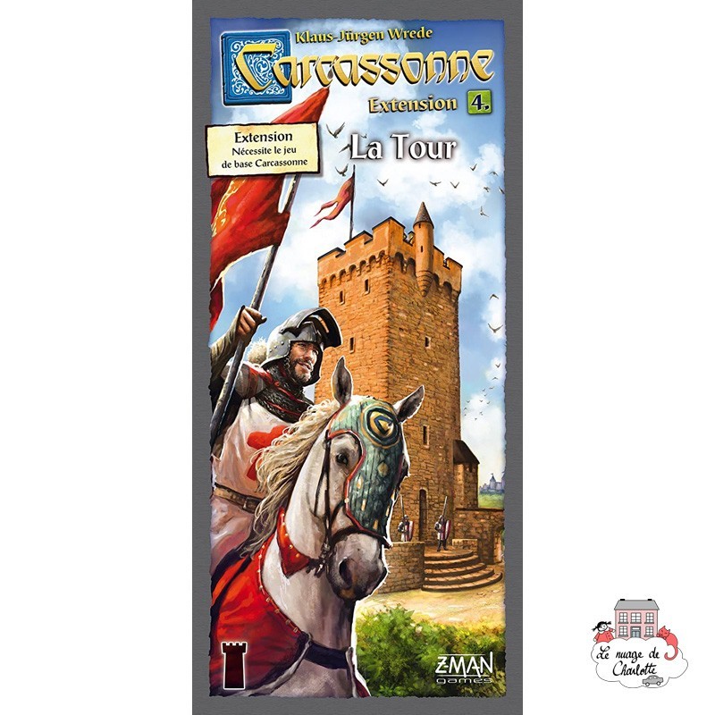 Carcassonne - Ext. 4 La Tour - ZMA-70318 - Z-Man - Board Games - Le Nuage de Charlotte