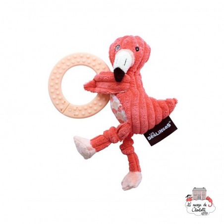 Chewing toy Flamingos the flamingo - DEG-36125 - Les Déglingos - Chewy Toys - Le Nuage de Charlotte