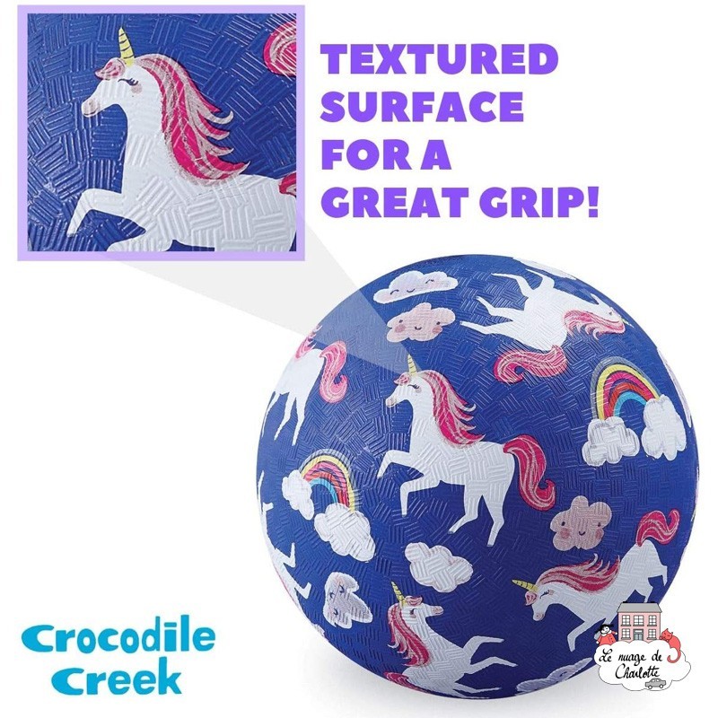 Ball Unicorn, 18 cm - CCR-2167-3 - Crocodile Creek - Balls - Le Nuage de Charlotte