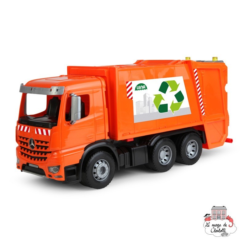 mercedes benz garbage truck toy