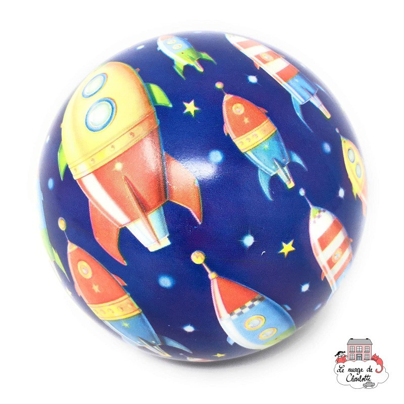 Balle Space Race, 10 cm - CCR-2130-8 - Crocodile Creek - Balles - Le Nuage de Charlotte