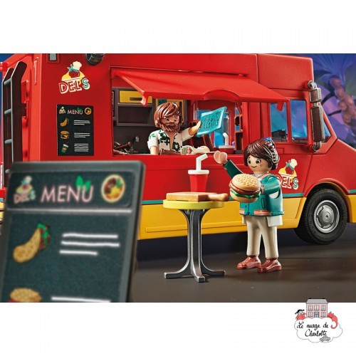 playmobil - The Movie Food Truck de Del - PLA-70075 - Playmobil - Playmobil - Le Nuage de Charlotte