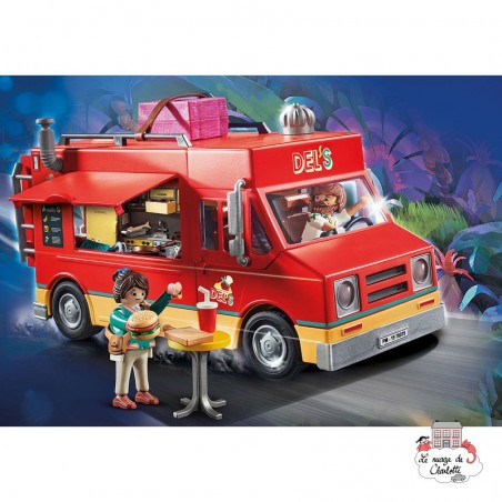 playmobil - The Movie Del's Food Truck - PLA-70075 - Playmobil - Playmobil - Le Nuage de Charlotte