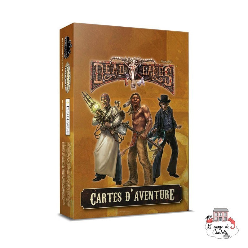 Deadlands Reloaded - Cartes d'Aventure - BLB-NBBEDL08 - Black Book Editions - Jeux de rôle - Le Nuage de Charlotte