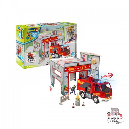 Junior Kit - Playset "Fire Station" - REV-00852 - Revell - Toys to assemble - Le Nuage de Charlotte