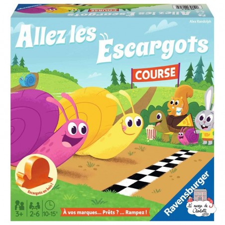 Allez les Escargots! - RAV-206179 - Ravensburger - Board Games - Le Nuage de Charlotte