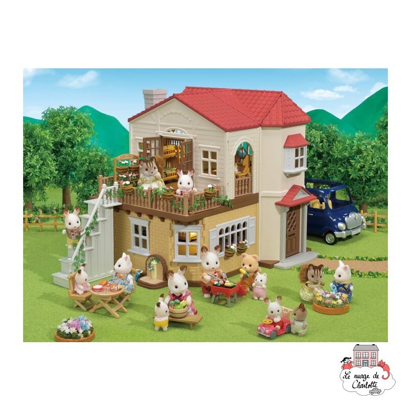 Red Roof Country Home - EPO-5302 - Epoch - Sylvanian Families - Le Nuage de Charlotte