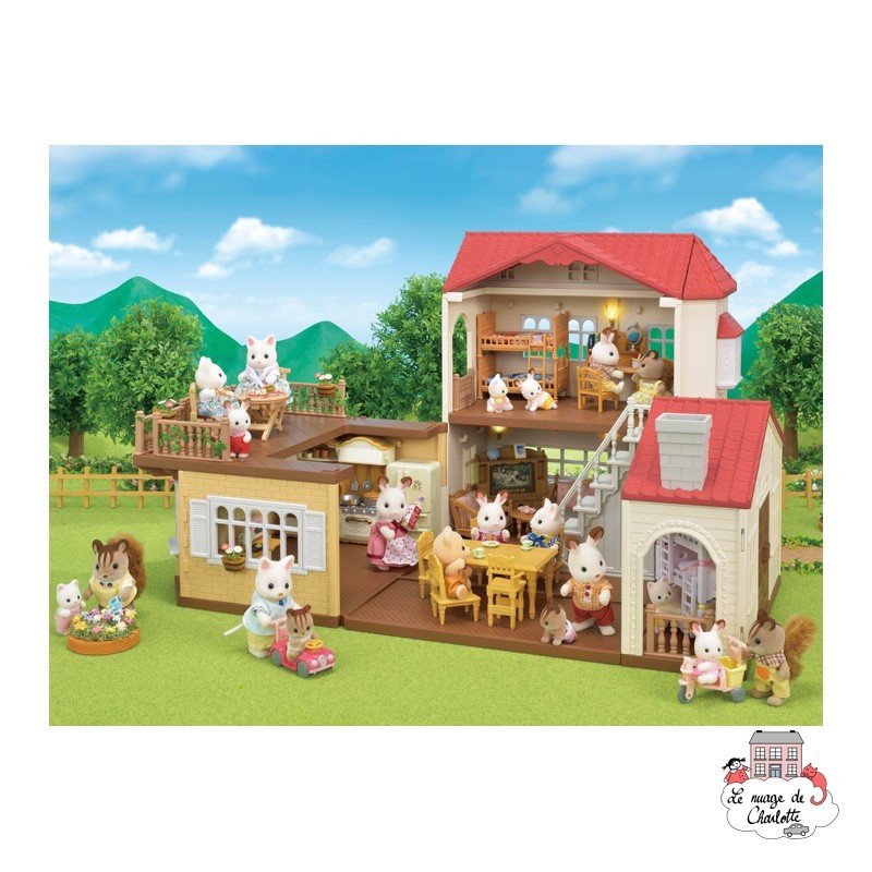 Red Roof Country Home - EPO-5302 - Epoch - Sylvanian Families - Le Nuage de Charlotte