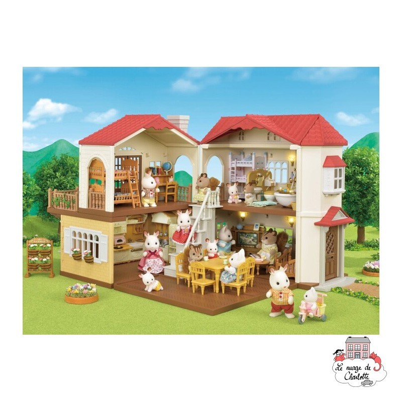 Red Roof Country Home - EPO-5302 - Epoch - Sylvanian Families - Le Nuage de Charlotte