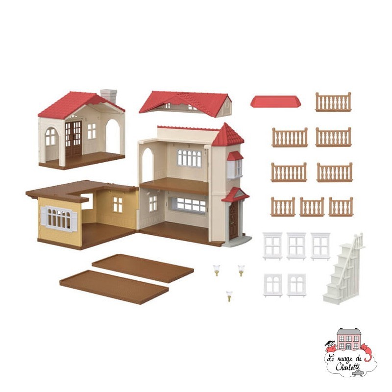 Red Roof Country Home - EPO-5302 - Epoch - Sylvanian Families - Le Nuage de Charlotte