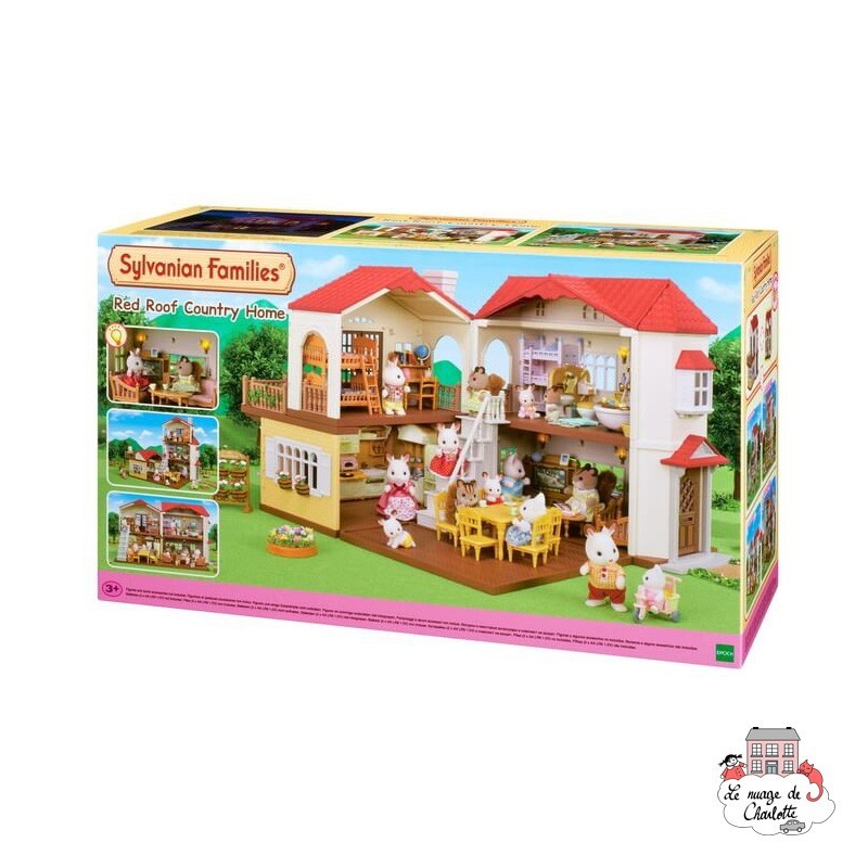 Red Roof Country Home - EPO-5302 - Epoch - Sylvanian Families - Le Nuage de Charlotte