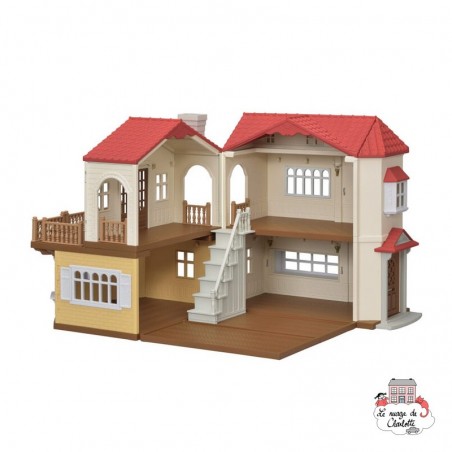 La grande maison éclairée - EPO-5302 - Epoch - Sylvanian Families - Le Nuage de Charlotte