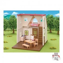 Red Roof Cosy Cottage Starter Home - EPO-5303 - Epoch - Sylvanian Families - Le Nuage de Charlotte