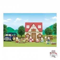 Red Roof Cosy Cottage Starter Home - EPO-5303 - Epoch - Sylvanian Families - Le Nuage de Charlotte