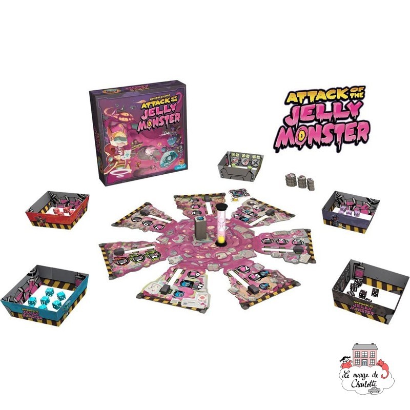 Attack of the Jelly Monster - LIB-930098 - Libellud - Board Games - Le Nuage de Charlotte