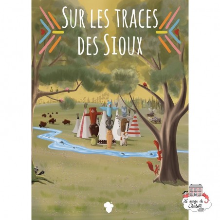 KIT : Les Indiens Sioux - LAI-INDIENS - L'atelier Imaginaire - Boîtes créative - Le Nuage de Charlotte