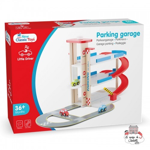 Garage Parking - NCT-11040 - New Classic Toys - Garages et accessoires - Le Nuage de Charlotte