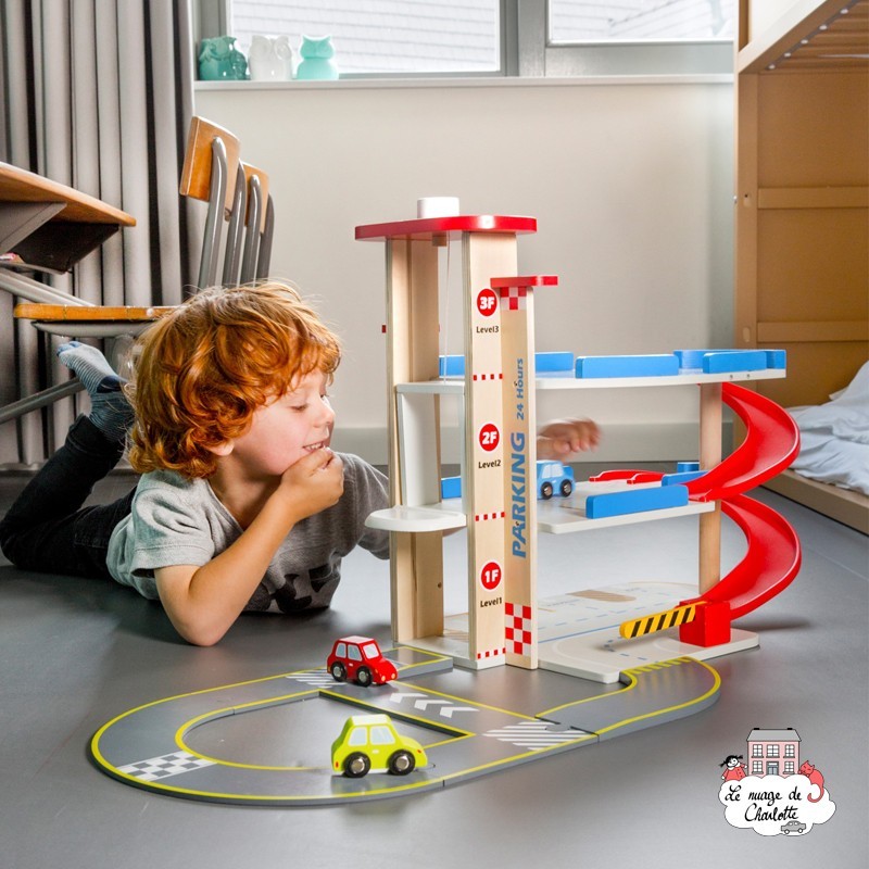 Parking Garage - NCT-11040 - New Classic Toys - Garages and accessories - Le Nuage de Charlotte