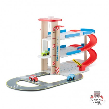 Garage Parking - NCT-11040 - New Classic Toys - Garages et accessoires - Le Nuage de Charlotte