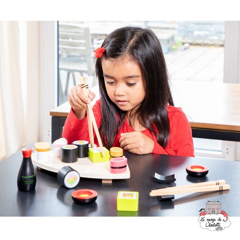 Sushi Set - NCT-10593 - New Classic Toys - Play Food - Le Nuage de Charlotte