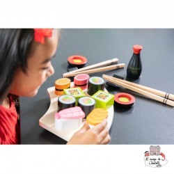 Set Sushi - NCT-10593 - New Classic Toys - Epicerie - Le Nuage de Charlotte