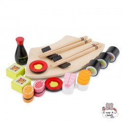 Set Sushi - NCT-10593 - New Classic Toys - Epicerie - Le Nuage de Charlotte