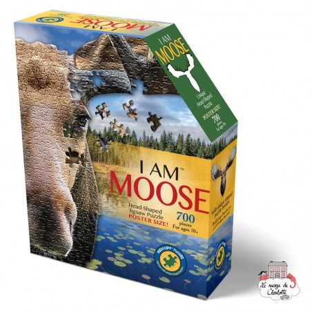 I AM - Moose - MDC-5123006 - MaDDCaPP - Puzzles for the bigger ones - Le Nuage de Charlotte