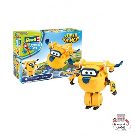 Junior Kit - Super Wings - Donnie - REV-00871 - Revell - Jouets à assembler - Le Nuage de Charlotte