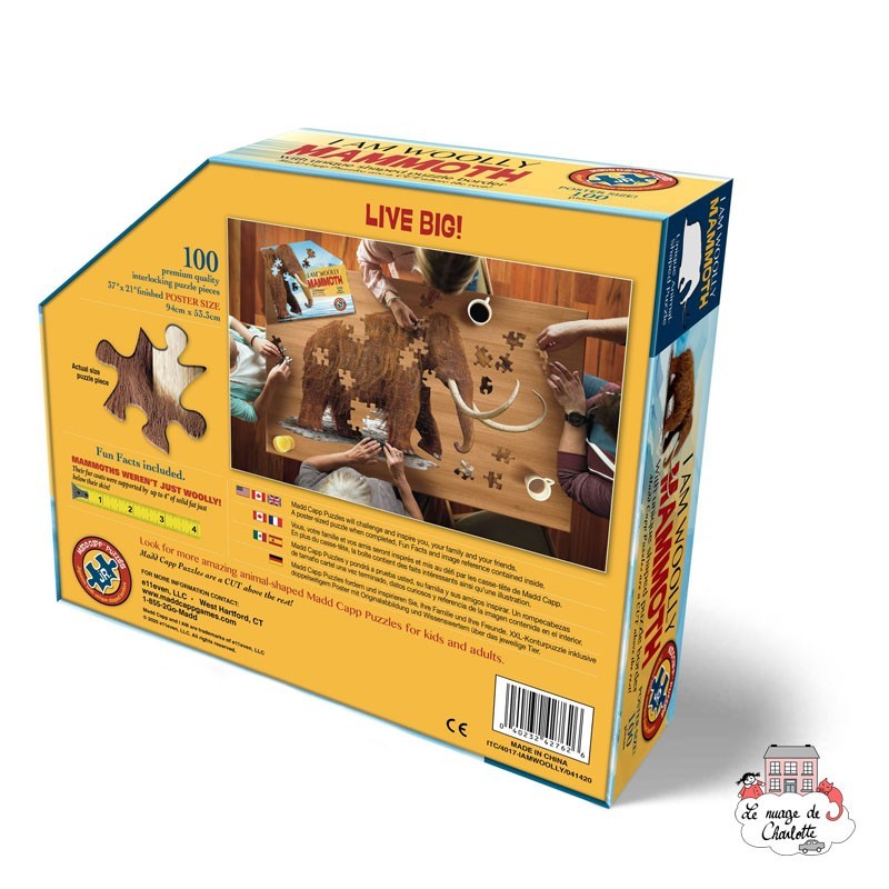 I AM - Woolly Mammoth - MDC-5124017 - MaDDCaPP - 100 pieces - Le Nuage de Charlotte