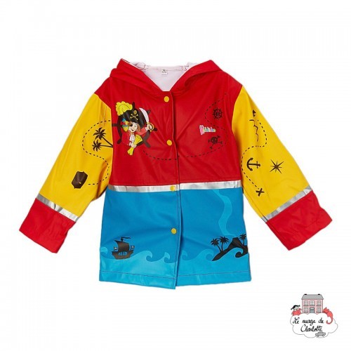 Pirate Raincoat T4 (104-110) - KOO-30010204 - Kiddidoo - Jackets - Le Nuage de Charlotte