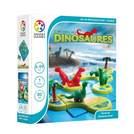 L'Archipel des Dinosaures - SMT-SG282FR - Smart - Jeux solo - Le Nuage de Charlotte